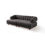 Atelier Del Sofa Gloria - Sofá de 3 Plazas Antracita